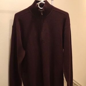 Tommy Bahama Maroon Half-zip